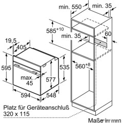 Духовой шкаф Bosch HSG636BB1