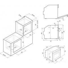 Духовой шкаф Krona Regina 60 WH