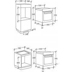 Духовой шкаф Candy FCP 625 VXL/E