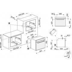 Духовой шкаф Smeg SO64M3S2N