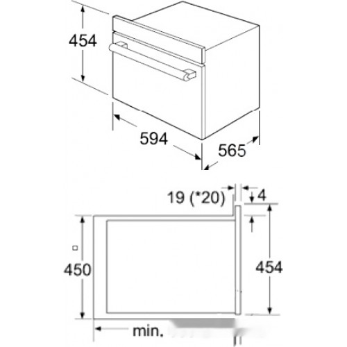 Духовой шкаф Maunfeld MCMO5013SDGB