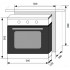 Духовой шкаф LEX EDM 070 IX [CHAO000192]