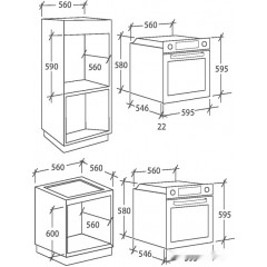 Духовой шкаф Candy FCP 825 XL/E