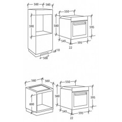 Духовой шкаф Candy FCPR65NXL