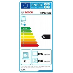 Духовой шкаф Bosch HBA534EB0
