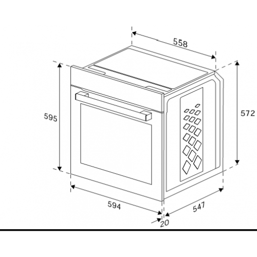 Духовой шкаф Beko BBIE12300XD