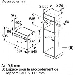 Духовой шкаф Bosch Serie 4 HBA553BA0