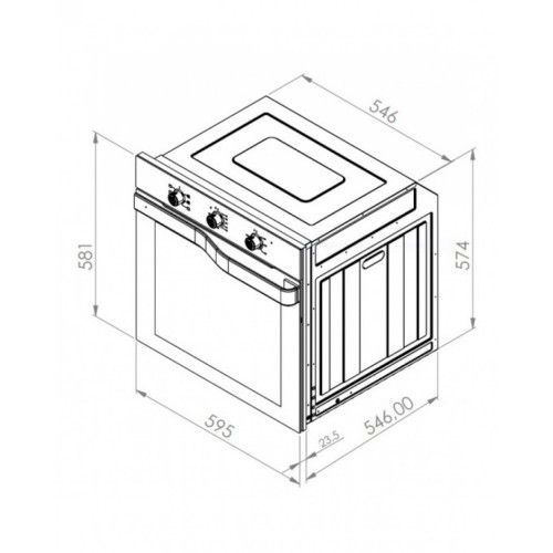 Духовой шкаф Schtoff Decor 600