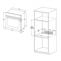 Духовой шкаф Zigmund & Shtain E 143 S