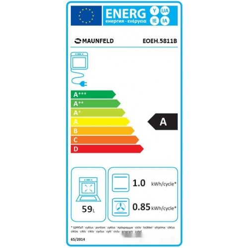 Духовой шкаф Maunfeld EOEH.5811B