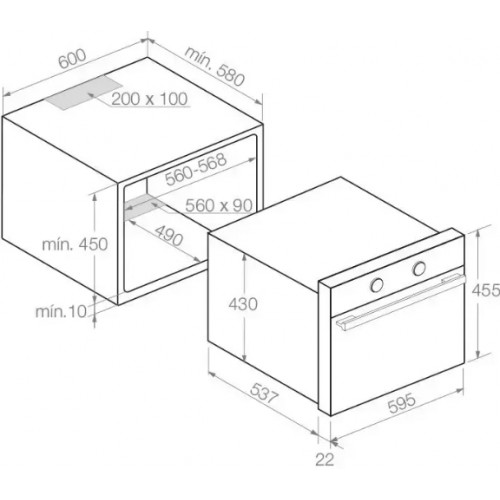 Духовой шкаф Pando PHTV-942