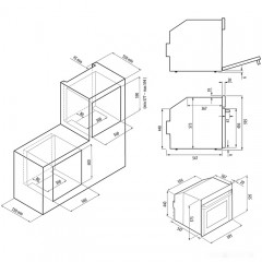 Духовой шкаф Krona Aradeo 60 WH