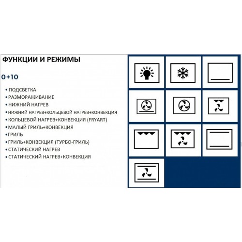 Духовой шкаф ZorG Technology BE10 (черный)