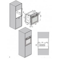Духовой шкаф ZorG Technology BE10 (серый)