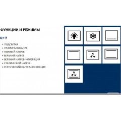 Духовой шкаф ZorG Technology BE7 (серый)