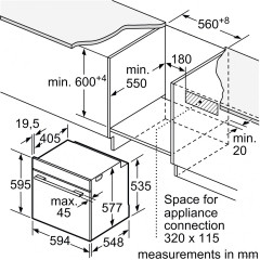 Духовой шкаф Bosch HBG676EB6