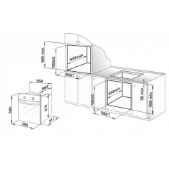 Духовой шкаф Weissgauff EOV 166 LB
