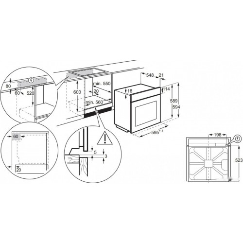 Духовой шкаф Electrolux LOE7C31S