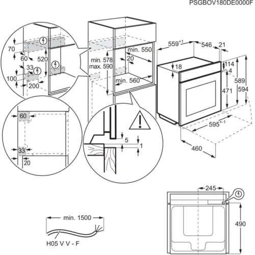 Духовой шкаф Electrolux SteamBoost 800 EOB8S39Z