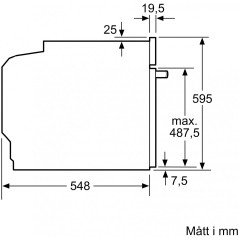 Духовой шкаф Bosch HBA530BW0S