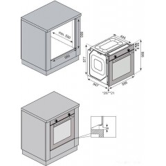 Духовой шкаф ZorG Technology BEEC10 (белый)