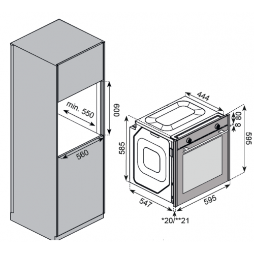 Духовой шкаф Kuppersberg KSO 610 B