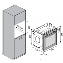 Духовой шкаф Kuppersberg KSO 610 W