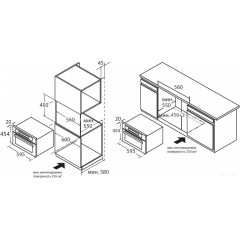 Духовой шкаф Weissgauff OE 446 Black Edition