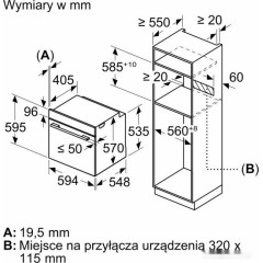 Духовой шкаф Bosch Serie 4 HBA372EB0