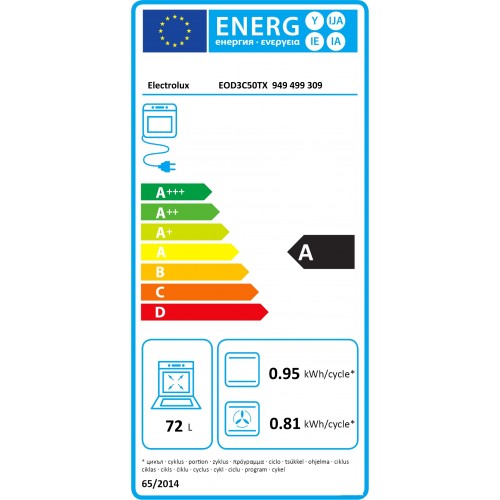 Духовой шкаф Electrolux EOD3C50TX