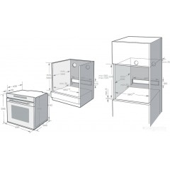 Духовой шкаф Weissgauff EOM 991 SB Black Edition