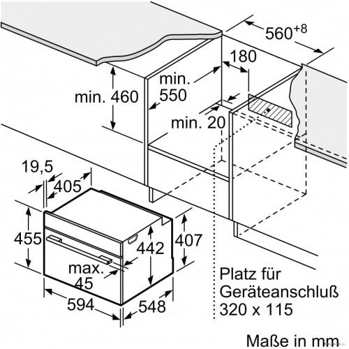 Духовой шкаф Siemens iQ700 CM776GKB1