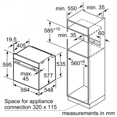 Духовой шкаф Bosch HRG635BS1