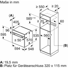 Духовой шкаф Bosch HBA533BW1
