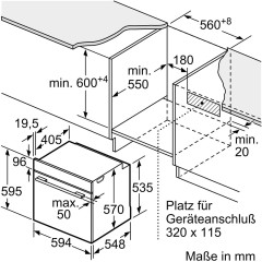 Духовой шкаф Bosch HBA533BW1