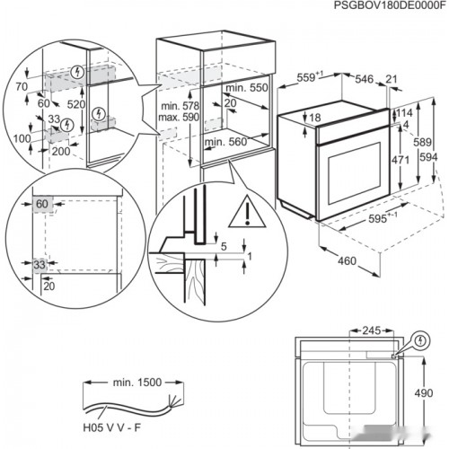 Духовой шкаф Electrolux KOAAS31CX