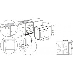 Духовой шкаф Electrolux LOC8H31X
