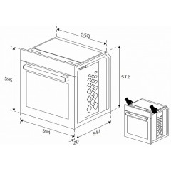 Духовой шкаф Indesit IFE 4841 J BL