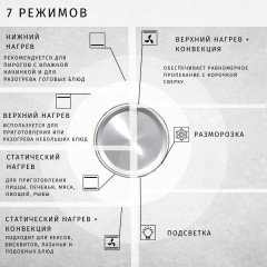 Духовой шкаф Zorg BE7 (белый)