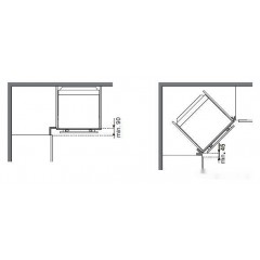 Духовой шкаф Zorg BE7 (серый)