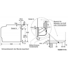 Духовой шкаф Bosch Serie 8 HSG7364B1