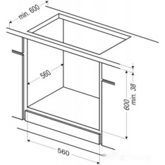 Духовой шкаф Hansa BOEB64130077