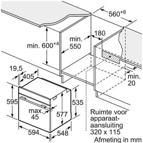 Духовой шкаф Bosch HMG8764C1