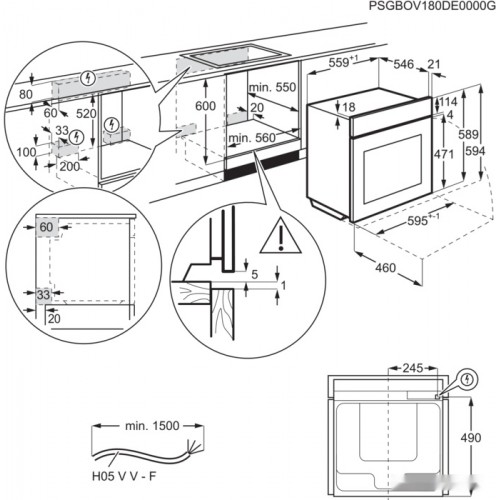 Духовой шкаф Electrolux KOBCS31X