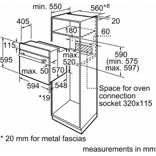 Духовой шкаф Bosch Serie 6 HBJ558YB3Q