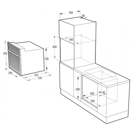 Духовой шкаф Gorenje BO6727E03NX