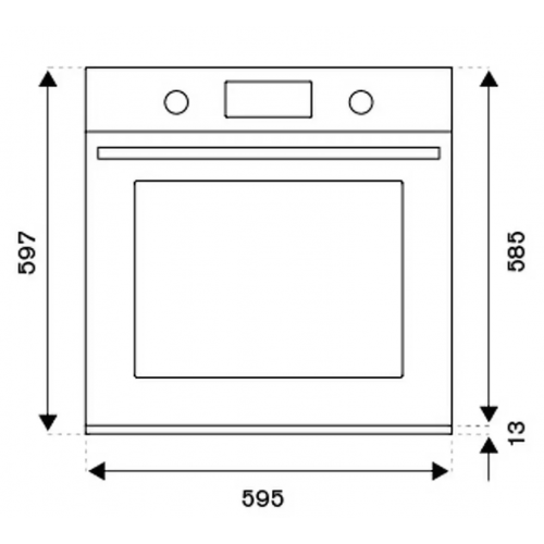 Духовой шкаф Bertazzoni F6011MODPTC/23