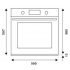 Духовой шкаф Bertazzoni F6011MODPTC/23