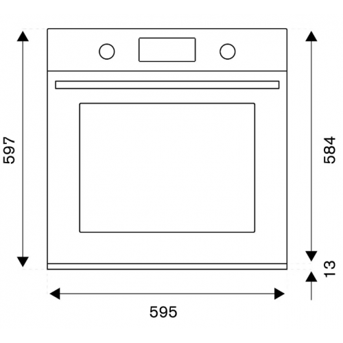 Духовой шкаф Bertazzoni F6011MODPTN