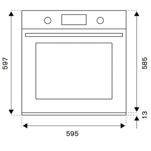 Духовой шкаф Bertazzoni F6011HERVPTAX/23